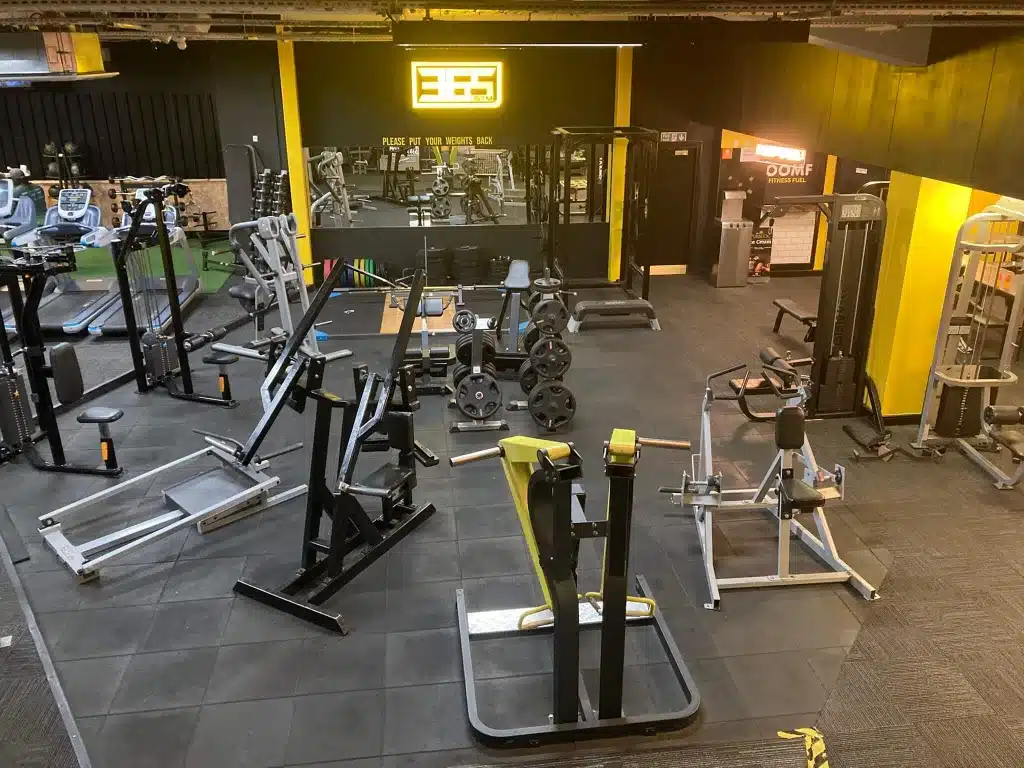 365 Gym Overhead Upper Area